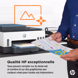HP Smart Tank Imprimante Tout-en-un 7306, Couleur, Imprimante pour Maison et Bureau à domicile, Impression, numérisation, copie, chargeur automatique de documents, sans fil, Chargeur automatique de documents de 35 pages; Numérisation vers PDF; Impression recto-verso - Vue supplémentaire 15