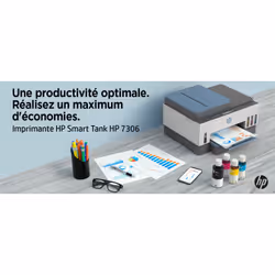 HP Smart Tank Imprimante Tout-en-un 7306, Couleur, Imprimante pour Maison et Bureau à domicile, Impression, numérisation, copie, chargeur automatique de documents, sans fil, Chargeur automatique de documents de 35 pages; Numérisation vers PDF; Impression recto-verso - Vue supplémentaire 18