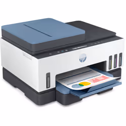 HP Smart Tank Imprimante Tout-en-un 7306, Couleur, Imprimante pour Maison et Bureau à domicile, Impression, numérisation, copie, chargeur automatique de documents, sans fil, Chargeur automatique de documents de 35 pages; Numérisation vers PDF; Impression recto-verso - Vue supplémentaire 4