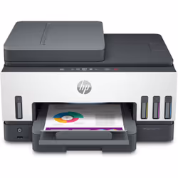 HP Smart Tank Imprimante tout-en-un 7605, Couleur, Imprimante pour Home and home office, Impression, copie, numérisation, tél ...