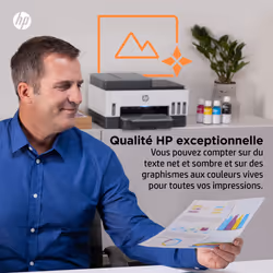 HP Smart Tank Imprimante tout-en-un 7605, Couleur, Imprimante pour Home and home office, Impression, copie, numérisation, télécopie, chargeur automatique de documents et sans fil, Chargeur automatique de documents de 35 pages; Numérisation vers PDF; Impression recto-verso - Vue supplémentaire 13