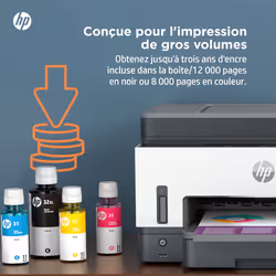 HP Smart Tank Imprimante tout-en-un 7605, Couleur, Imprimante pour Home and home office, Impression, copie, numérisation, télécopie, chargeur automatique de documents et sans fil, Chargeur automatique de documents de 35 pages; Numérisation vers PDF; Impression recto-verso - Vue supplémentaire 14