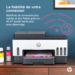 HP Smart Tank Imprimante tout-en-un 7605, Couleur, Imprimante pour Home and home office, Impression, copie, numérisation, télécopie, chargeur automatique de documents et sans fil, Chargeur automatique de documents de 35 pages; Numérisation vers PDF; Impression recto-verso - Vue supplémentaire 15
