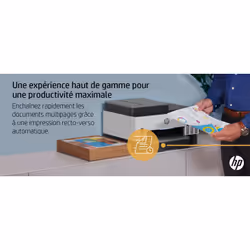 HP Smart Tank Imprimante tout-en-un 7605, Couleur, Imprimante pour Home and home office, Impression, copie, numérisation, télécopie, chargeur automatique de documents et sans fil, Chargeur automatique de documents de 35 pages; Numérisation vers PDF; Impression recto-verso - Vue supplémentaire 17