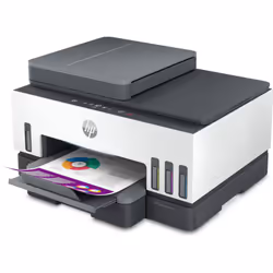 HP Smart Tank Imprimante tout-en-un 7605, Couleur, Imprimante pour Home and home office, Impression, copie, numérisation, télécopie, chargeur automatique de documents et sans fil, Chargeur automatique de documents de 35 pages; Numérisation vers PDF; Impression recto-verso