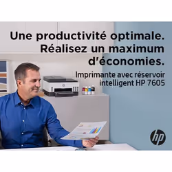 HP Smart Tank Imprimante tout-en-un 7605, Couleur, Imprimante pour Home and home office, Impression, copie, numérisation, télécopie, chargeur automatique de documents et sans fil, Chargeur automatique de documents de 35 pages; Numérisation vers PDF; Impression recto-verso - Vue supplémentaire 24