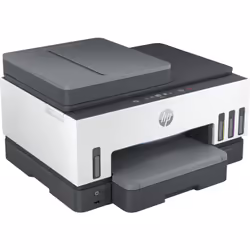 HP Smart Tank Imprimante tout-en-un 7605, Couleur, Imprimante pour Home and home office, Impression, copie, numérisation, télécopie, chargeur automatique de documents et sans fil, Chargeur automatique de documents de 35 pages; Numérisation vers PDF; Impression recto-verso