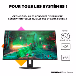 HP OMEN Écran gamer 4K 27u - Vue supplémentaire 10