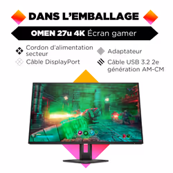 HP OMEN Écran gamer 4K 27u - Vue supplémentaire 13