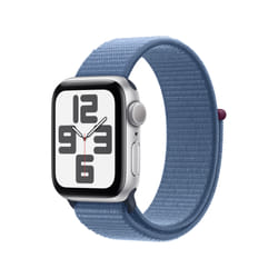 Apple Watch SE OLED 40mm Argent Wifi GPS (satellite)