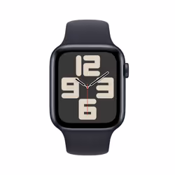Apple Watch SE OLED 44mm Noir Wifi GPS (satellite)