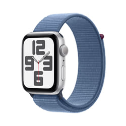 Apple Watch SE OLED 44mm Argent Wifi GPS (satellite)