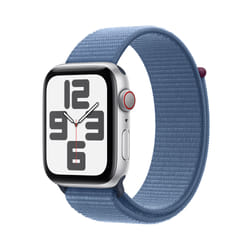 Apple Watch SE OLED 44mm 4G Argent Wifi GPS (satellite)