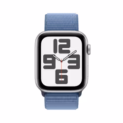 Apple Watch SE OLED 44mm 4G Argent Wifi GPS (satellite)