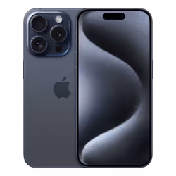 Apple iPhone 15 Pro 128Go Titane, Bleu