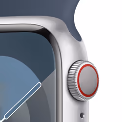Apple Watch Series 9 41mm 4G Argent Wifi GPS (satellite)