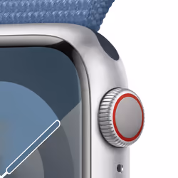 Apple Watch Series 9 41mm 4G Argent Wifi GPS (satellite)
