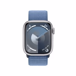 Apple Watch Series 9 41mm 4G Argent Wifi GPS (satellite)