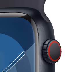 Apple Watch Series 9 45mm 4G Noir Wifi GPS (satellite)