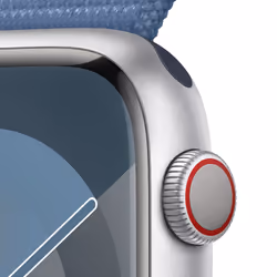 Apple Watch Series 9 45mm 4G Argent Wifi GPS (satellite)