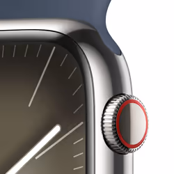 Apple Watch Series 9 45mm 4G Argent Wifi GPS (satellite)