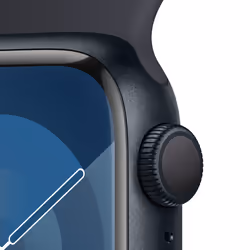 Apple Watch Series 9 41mm Noir Wifi GPS (satellite)