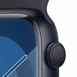 Apple Watch Series 9 45mm Noir Wifi GPS (satellite)