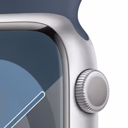 Apple Watch Series 9 45mm Argent Wifi GPS (satellite)