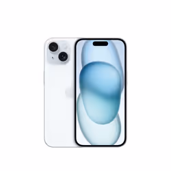 Apple iPhone 15 , 15,5 cm (6.1"), 2556 x 1179 pixels, 128 Go, 48 MP, iOS 17, Bleu