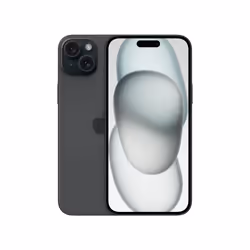 Apple iPhone 15 Plus , 17 cm (6.7"), 2796 x 1290 pixels, 256 Go, 48 MP, iOS 17, Noir