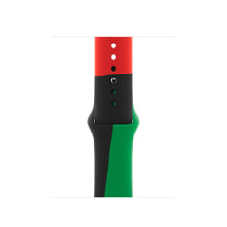 Apple MUQ63ZM/A Bande Noir, Vert, Rouge Fluoroélastomère