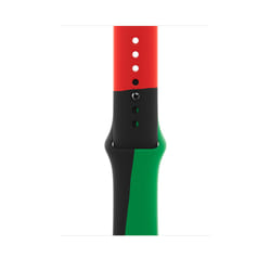 Apple MUQ73ZM/A Bande Noir, Vert, Rouge Fluoroélastomère