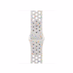 Apple MUUL3ZM/A, Bande, Smartwatch, Blanc, Apple, Apple Watch 38 mm, 40 mm, 41 mm, Aluminium, Fluoroélastomère