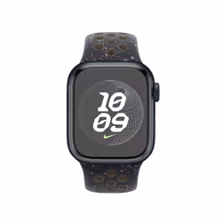 Apple MUUP3ZM/A Bande Noir Aluminium, Fluoroélastomère