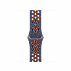 Apple MUUU3ZM/A, Bande, Smartwatch, Bleu, Apple, Apple Watch 38 mm, 40 mm, 41 mm, Aluminium, Fluoroélastomère