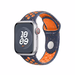 Apple MUUU3ZM/A Bande Bleu Aluminium, Fluoroélastomère