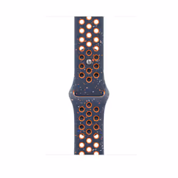 Apple MUV83ZM/A, Bande, Smartwatch, Bleu, Apple, Apple Watch 42mm, 44mm, 45mm, 49mm, Aluminium, Fluoroélastomère