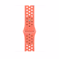 Apple MUVE3ZM/A, Bande, Smartwatch, Corail, Apple, Apple Watch 42mm, 44mm, 45mm, 49mm, Aluminium, Fluoroélastomère