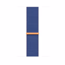 Apple Boucle Sport bleu atlantique 45 mm, Bande, Smartwatch, Bleu, Apple, Apple Watch 42mm, 44mm, 45mm, 49mm, Nylon, Polyeste ...