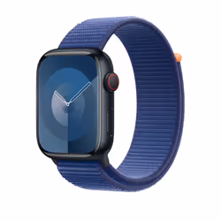 Apple Boucle Sport bleu atlantique 45 mm