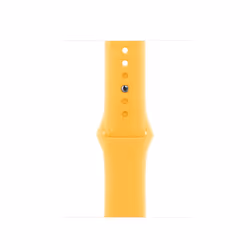 Apple Bracelet Sport rayon de soleil 41 mm - S/M, Bande, Smartwatch, Jaune, Apple, Apple Watch 38mm, 40mm, 41mm, Fluoroélasto ...