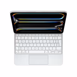 Apple Magic Keyboard QWERTY Espagnole Blanc - Vue supplémentaire 4