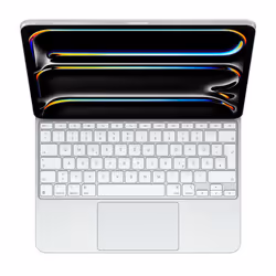 Apple Magic Keyboard pour iPad Pro 13 pouces (M4) - Allemand - Blanc