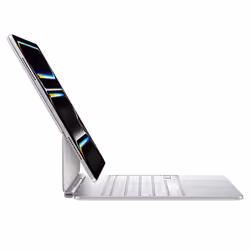 Apple Magic Keyboard pour iPad Pro 13 pouces (M4) - Anglais américain - Blanc - Vue supplémentaire 4