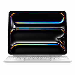 Apple Magic Keyboard pour iPad Pro 13 pouces (M4) - Espagnol - Blanc, QWERTY, Espagnole, Trackpad, Commutateur de touche « ci ...