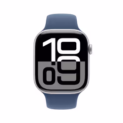 Apple Watch Series 10 OLED 46 mm Argent Wifi GPS (satellite)