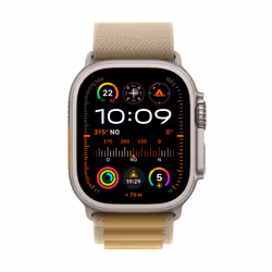 Apple Watch Ultra 2 OLED 49mm 4G Titane GPS (satellite)