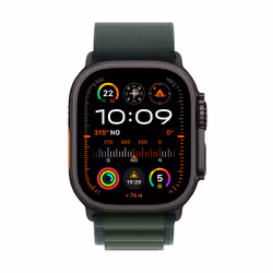 Apple Watch Ultra 2 OLED 49mm 4G Noir GPS (satellite)