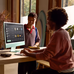 Apple iMac M4 23.5" 16 Go 256 Go SSD Rose - Vue supplémentaire 5