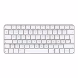Apple Magic, Avec fil &sans fil, USB + Bluetooth, QWERTY, Blanc